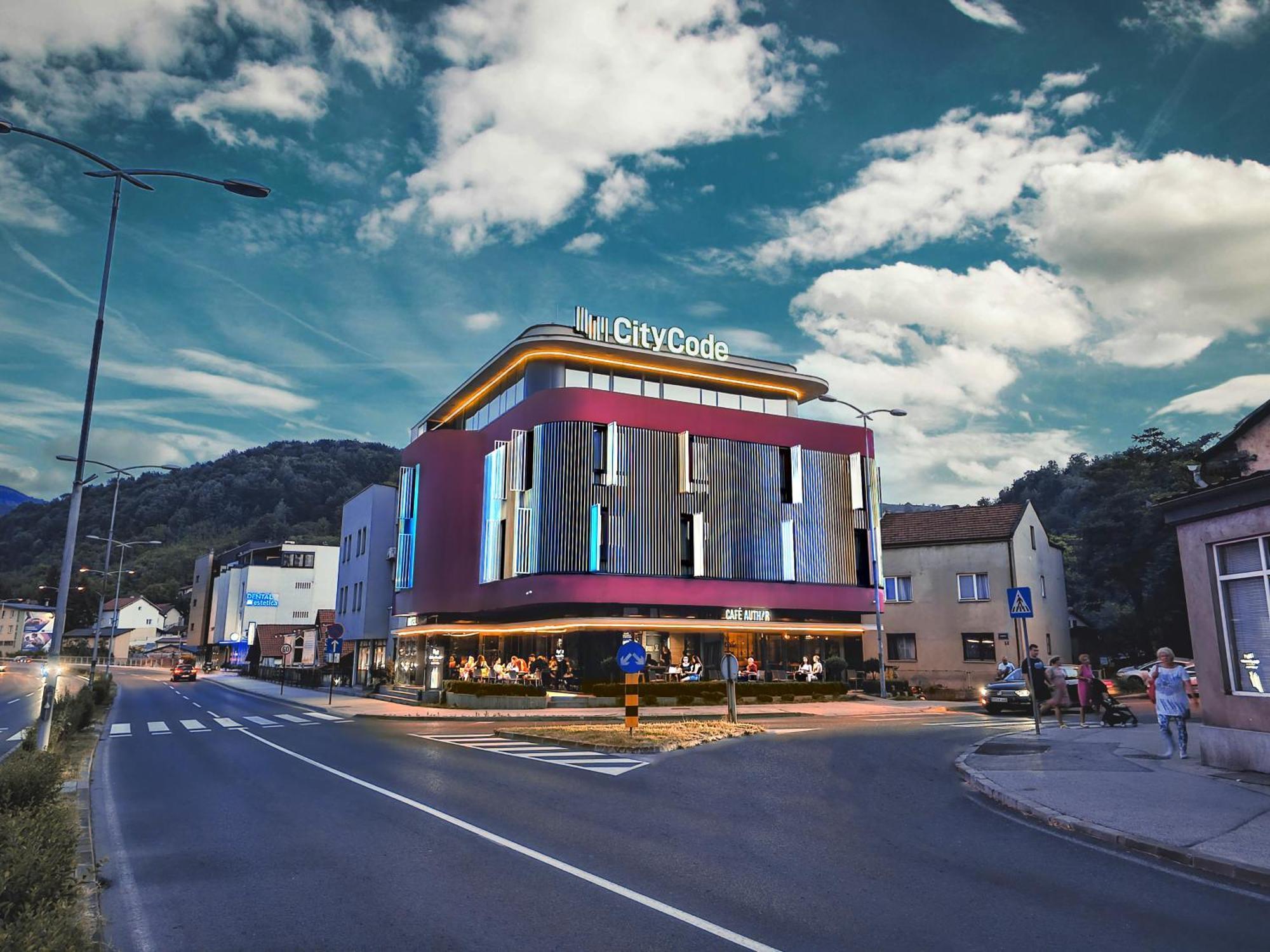 Hotel City Code Зениця Екстер'єр фото